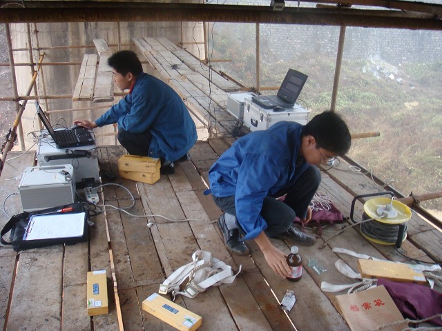 濟鋼二鋼廠鐵路橋動力性能檢測